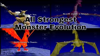 Semua Evolusi Monster Brigandine PS 1 #part4