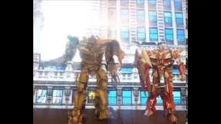 Transformers Dark of the Moon sentinel prime and megatron strop motion ( VO)