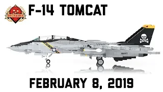 F-14 Tomcat - Supersonic Air Superiority Interceptor - Custom Military Lego