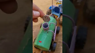 diy tractor How to make water pump science project @Minirustic #shorts #youtubeshorts #diytractor