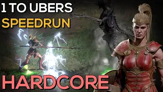 1 TO UBERS HARDCORE AMAZON SPEEDRUN - 9:28:22 IGT | 9:48:05 RTA | DIABLO 2 RESURRECTED