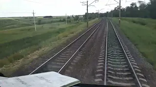 Электровоз ДЭ1-037 локотивное депо Нижнеднепровск Узел. 2017 год.