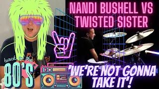 Drum Teacher Reacts: NANDI BUSHELL Hears TWISTED SISTER For The First Time!