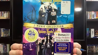 The Adams family 2 movie collection unboxing