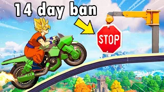 Fortnite but if I Break LAWS, I get BANNED