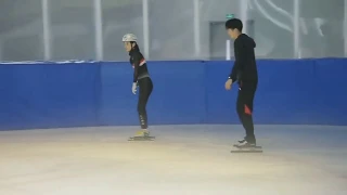 Skate into Love BTS