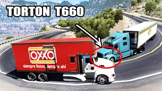 TORTON Kenworth de OXXO T660 Ruta EXTREMA por la Sierra de Zacatecas American Truck Simulator