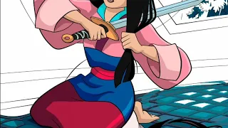 Happy Color | Color By Number | DISNEY MULAN