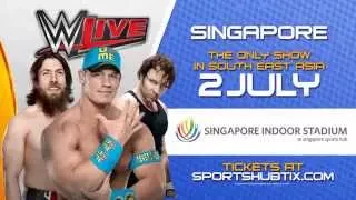 WWE is returning to S.E.Asia for one night only!