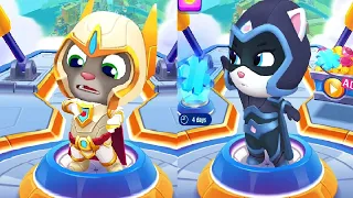 TALKING TOM HERO DASH NEW UPDATE New Platinum Tom Hero VS MOONLIGHT ANGELA  Android iOS Gameplay