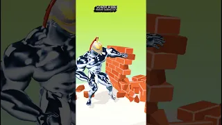 muscle rush gameplay shorts steel men dance #shorts #cartoonvideostmxyz