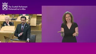 First Minister's Questions (BSL) - 22 June 2023