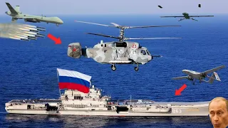 RUSSIA'S ONLY AIRCRAFT CARRIER-ADMIRAL KUZNETSOV WAS DESTROYED BY UKRAINIAN DRONES | GTA-V