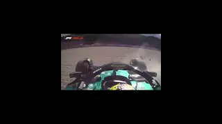 Alex Albon Pushed Sebastian Vettel Out Of The TRack | 2022 Austrian GP