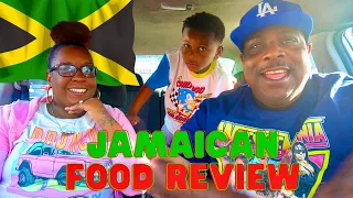 TRYING THE BEST JAMAICAN FOOD IN LA! | FAMILY FOOD REVIEW | FT: JERK WING CAFE