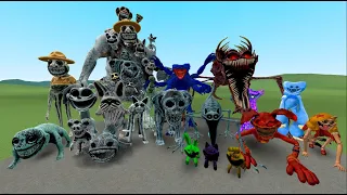 NEW ALL ZOONOMALY MONSTERS VS NEW ALL NIGHTMARE BOSS POPPY PLAYTIME CHAPTER 3 In Garry's Mod!