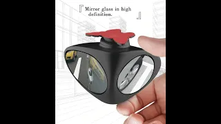 Car Blind Spot Mirror, 360 Degree HD Rotatable Adjustable