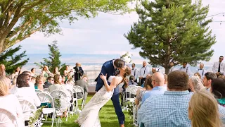 The Bride learned how to sign her vows for the groom's mom | Groner's, Lewiston, ID