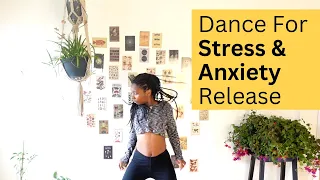 10-minute Dance Exercise to Release Stress & Anxiety 🌱 Very Grounding!
