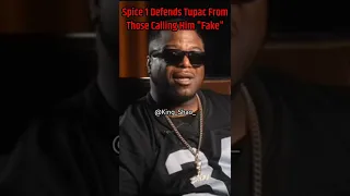 Spice 1 Defends Tupac From Those Calling Him Fake #tupac #tupacshakur #tupacedits #hiphop #rap