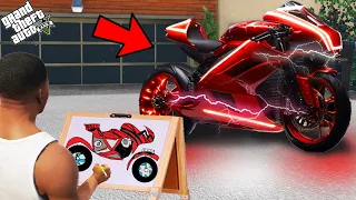 Franklin Search The Fastest God Bike Uses Magical Painting In Gta V