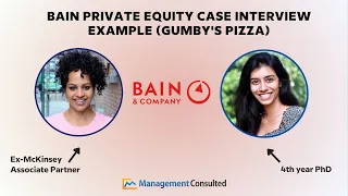 Bain Private Equity Case Interview Example (Gumby's Pizza)