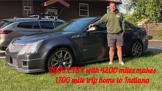 Buying a 2009 CTSV with 4200 miles in Arizona just to drive it 1700 miles to Indiana