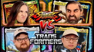 Street Fighter vs Transformers | Extra Turns 32 | Magic: The Gathering Commander EDH Gameplay
