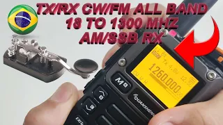 TX/RX CW/FM 18 A 1300 MHZ - QUANSHENG NEW FIRMWARE- IJV V.2.6R3 (28/12/2023) - RX AM/SSB ALL BAND