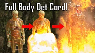 Wrapping an Entire Body in Det Cord! - Ballistic High-Speed