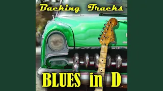 Rock n Roll Fast Blues Guitar Backing Track Jam in D