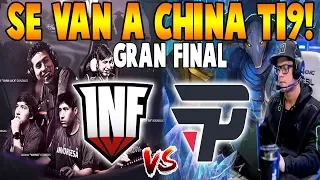 INFAMOUS vs PAIN [GAME 3] BO5 - GRAN FINAL - THE INTERNATIONAL 2019 DOTA 2