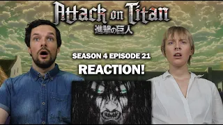 Attack on Titan | 4x21 From You, 2000 Years Ago - REACTION!