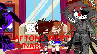 aftons meet ENNARD | afton family | gacha club ||JustPurple|| REMAKE