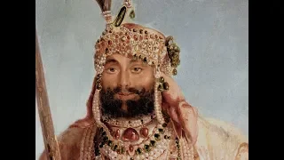 Maharaja Sher Singh Wearing the Koh-I-Noor Diamond c1841-42