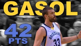 Marc Gasol CAREER HIGH 42 POINTS vs. Toronto | 01.25.17