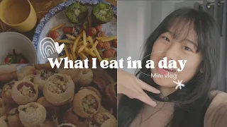 What I eat in a day | mini vlog