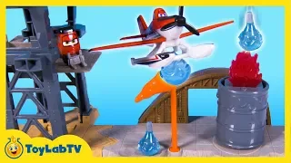 Planes Fire & Rescue Toys Unboxing & Air Attack Training Playset Adventure Toy Story for Kids