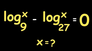 A Nice Olympiads Logarithm Problem | You should know how to solve for k |