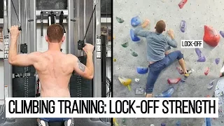 Climbing Training: 5 Exercises for Lock-Off Strength