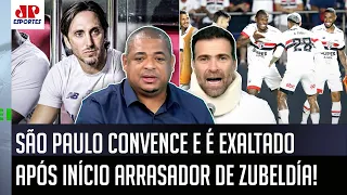 "É IMPRESSIONANTE! Tem que SE RENDER ao Zubeldía! O São Paulo TÁ CONVENCENDO, NÃO É COVARDE e..."