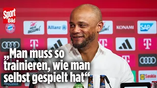 FC Bayern München: Vincent Kompany wird als neuer Trainer präsentiert