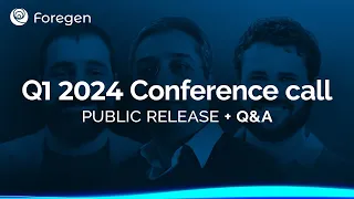 Q1 2024 Conference Call with Founder, CSO, and COO: New Consultations, Preparing for HCTs, and more!