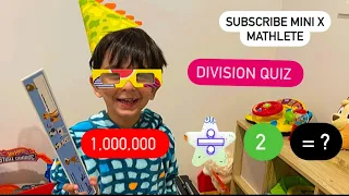 Learn to count | Division quiz | Maths for kids | Maths vlog