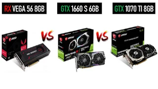 GTX 1660 Super vs GTX 1070 Ti vs RX Vega 56 - i7 9700k - Gaming Comparisons