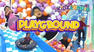 SERU BANGET! PLAYGROUND BIKIN KETAGIHAN - SO MUCH FUN PLAYING PLAYGROUND, TRYING ALL THE GAMES