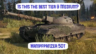 The best tier 9 Medium! Kampfpanzer 50t! | World of Tanks