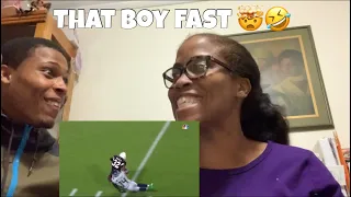 Mom Reacts To D.K.  Metcalf Unreal Speed 🤯🔥🔥While Chasing Down Budda Baker ❗️