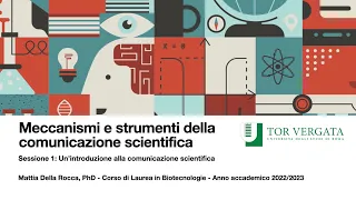 Comunicazione scientifica - Un'introduzione alla comunicazione scientifica