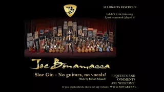 Joe Bonamassa - Sloe Gin Backing track PLAY AND SING ALONG